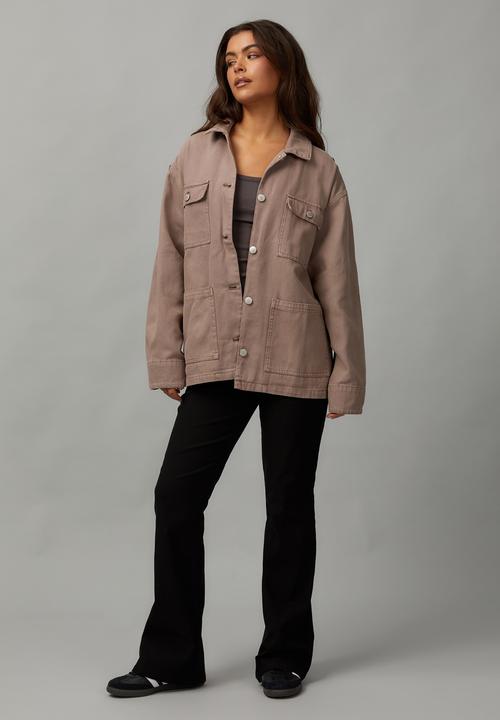 Factorie - Workwear Jacket - Neutral Pink