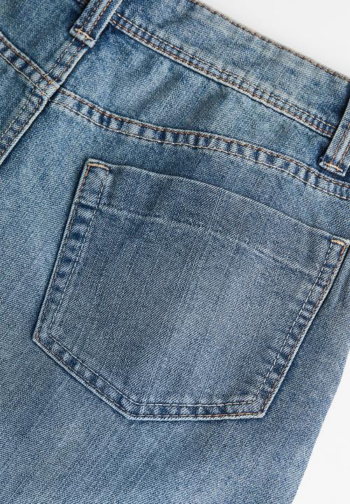 H&M - Denim skirt - denim blue 