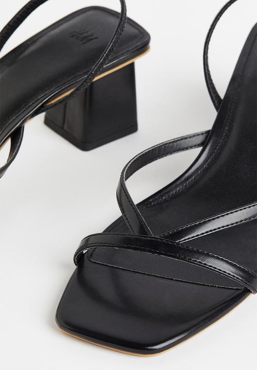 H&M - Heeled sandals - black