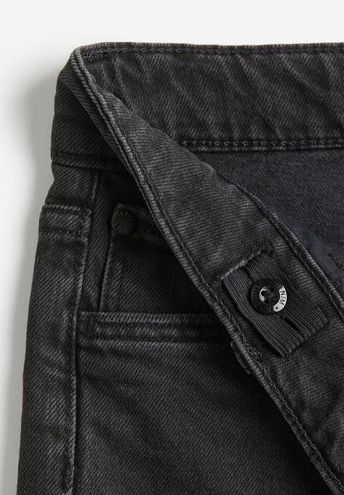 H&M - Denim shorts - black