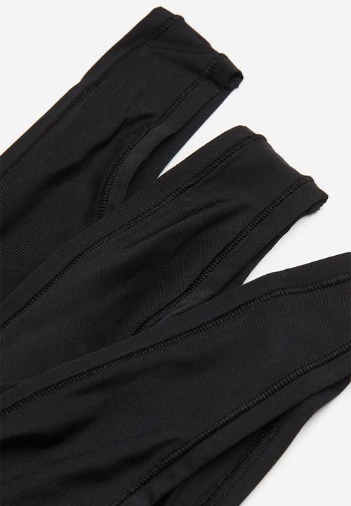 H&M - 3-pack cotton brazilian briefs - black