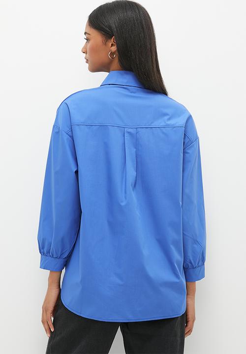 dailyfriday - Cotton shirt - blue1