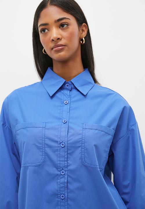 dailyfriday - Cotton shirt - blue1
