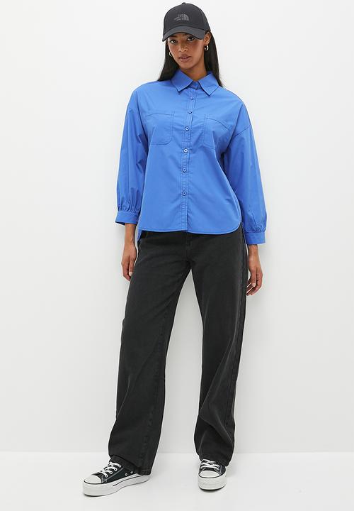 dailyfriday - Cotton shirt - blue1