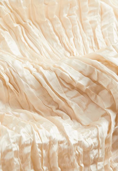 H&M - Pleated tunic dress - cream