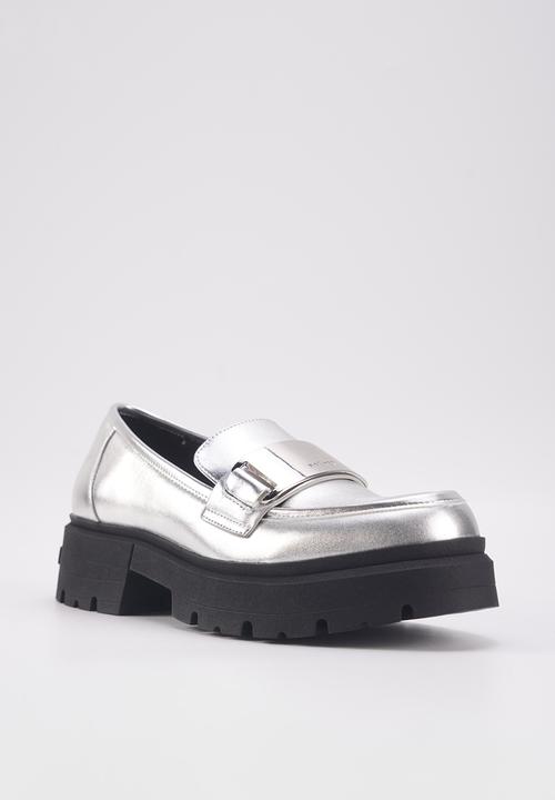 Nine West - Trebo chunky loafer - silver
