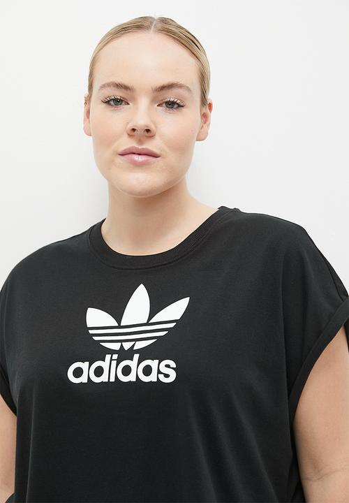 adidas Originals - Plus lf crop w - black