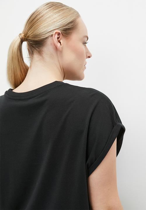 adidas Originals - Plus lf crop w - black