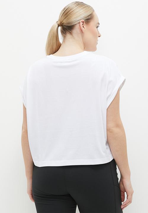 adidas Originals - Plus lf crop w - white