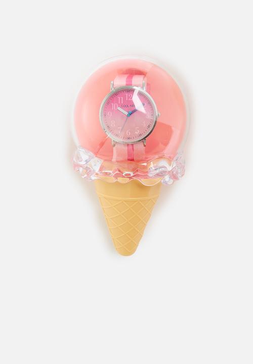 Cool Kids - Starstruck watch - silver & pink