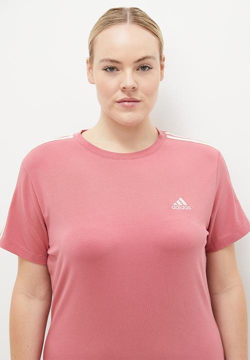 adidas Performance - Plus W 3s Fit T Dr - pink 