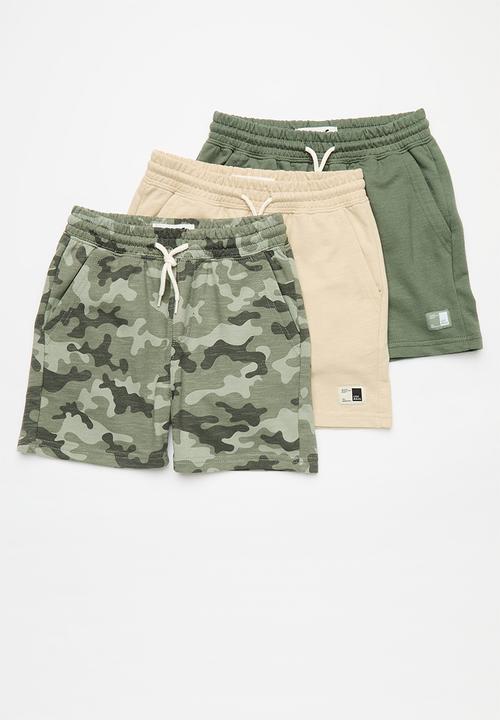 Cotton On - Multipack henry short three pack - multi