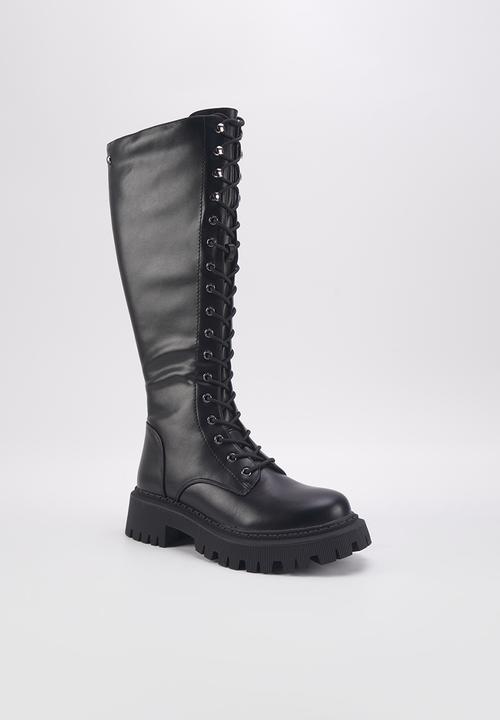 Nine West - Tacai lace up boot - black