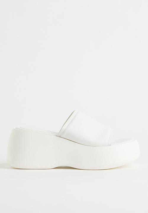 H&M - Chunky platform sandals - white