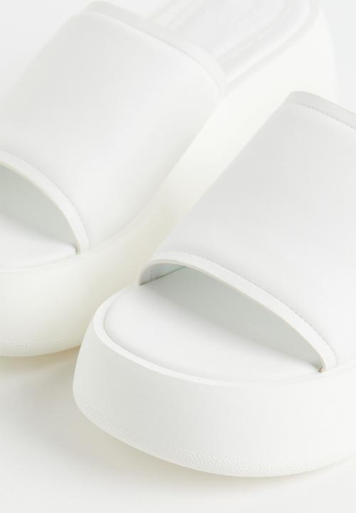 H&M - Chunky platform sandals - white