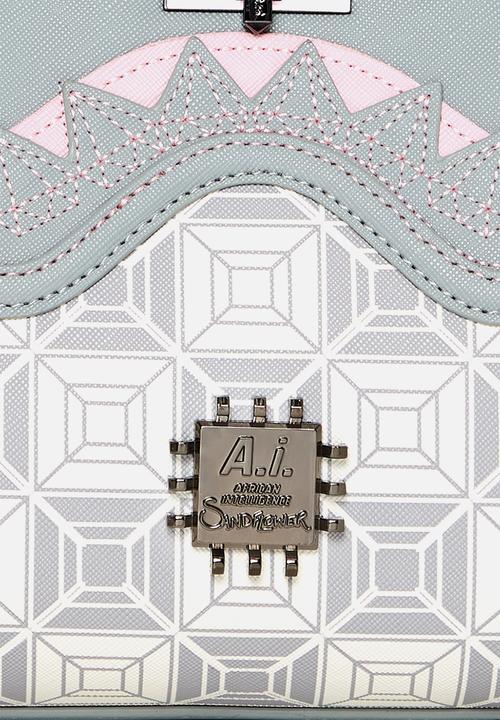 Sprayground - Ai stunna cream shark handbag - grey