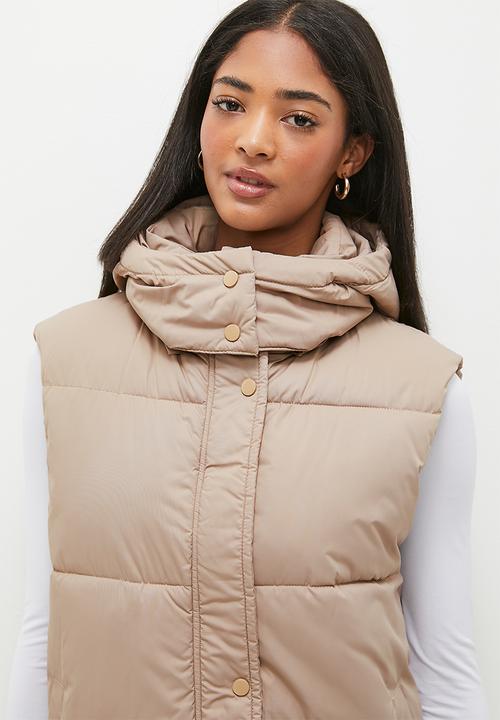 dailyfriday - Longer length gilet - stone