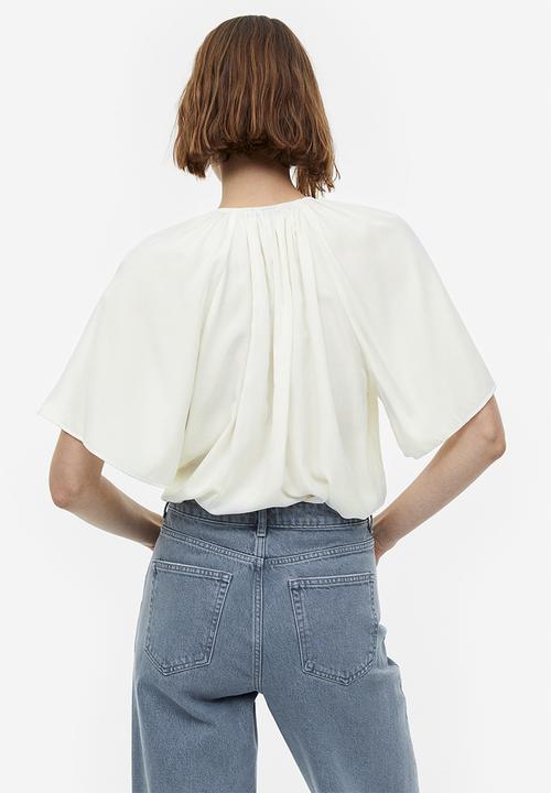 H&M - Oversized blouse - cream