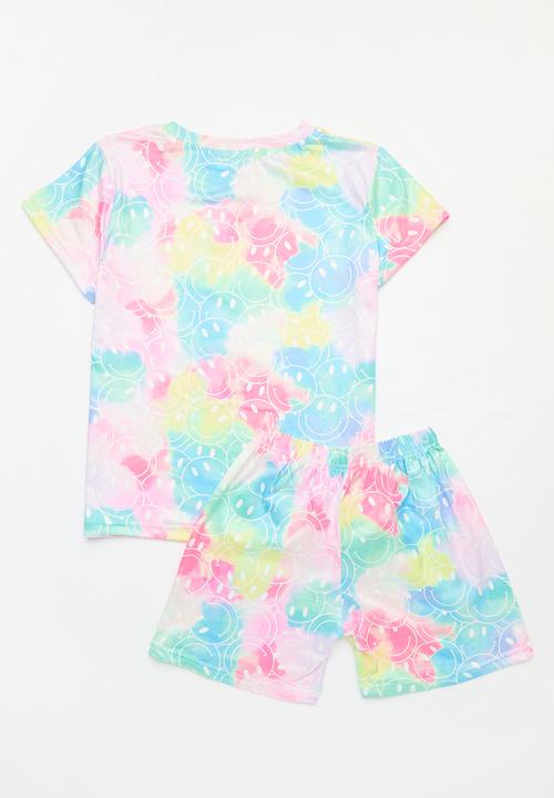 Pop Candy - Smiley pj set - multi