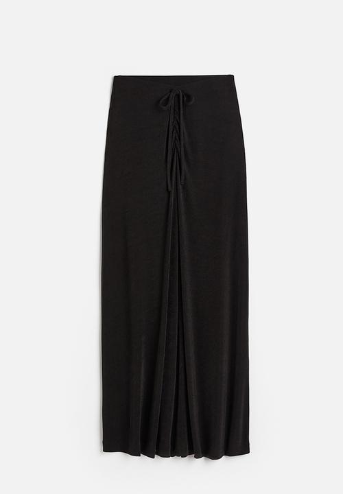 H&M - Jersey skirt - black