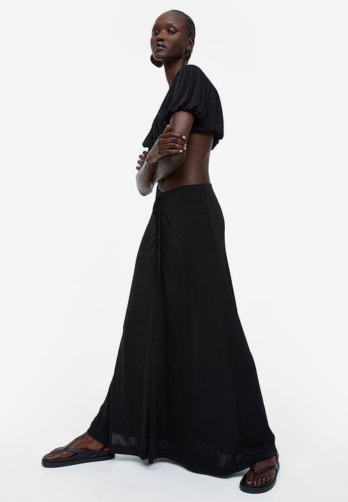 H&M - Jersey skirt - black