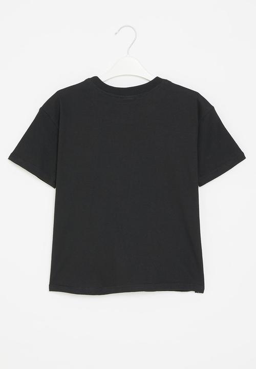 Pop Candy - Basic crew tee - black