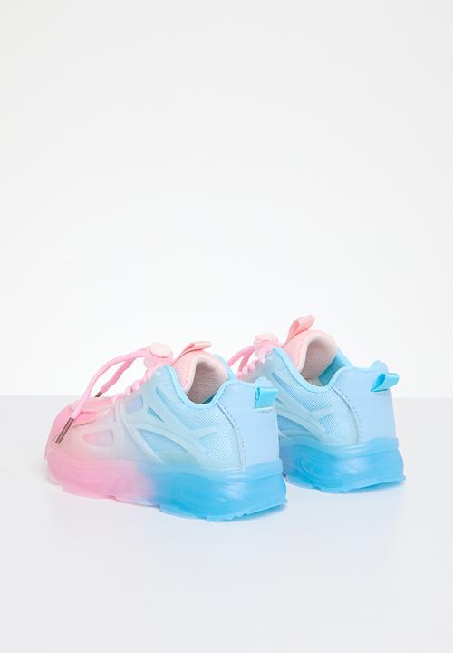Pop Candy - Lace up sneakers - pink &  blue