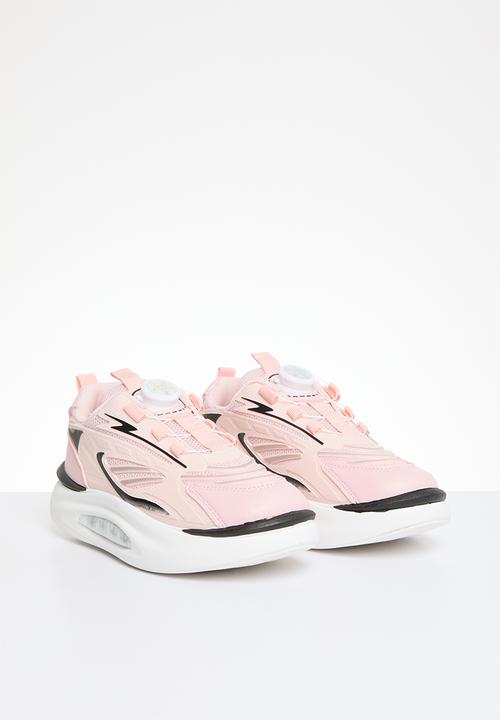 Pop Candy - Rotating buckle sneakers - pink & black