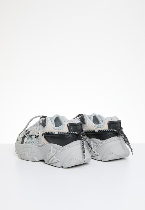 Pop Candy - Lace up sneakers - grey 