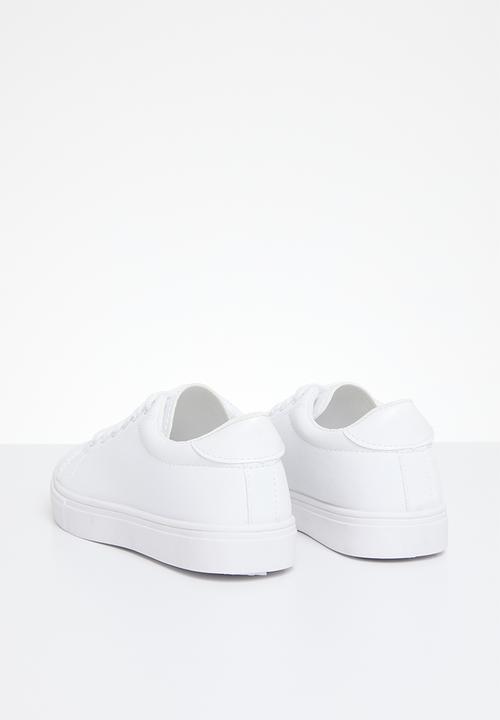 Pop Candy - Lace up sneakers-white