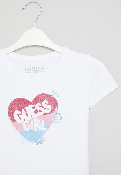 GUESS - Short sleeve T-shirt - pure white