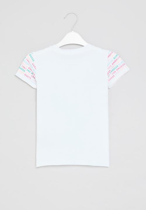 GUESS - Short sleeve T-shirt - pure white