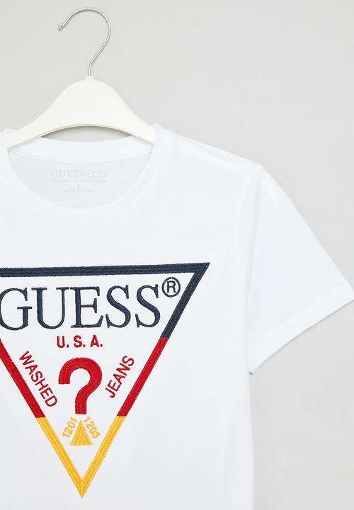 GUESS - Short sleeve T-shirt - pure white