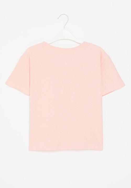 Pop Candy - Basic crew tee - blush