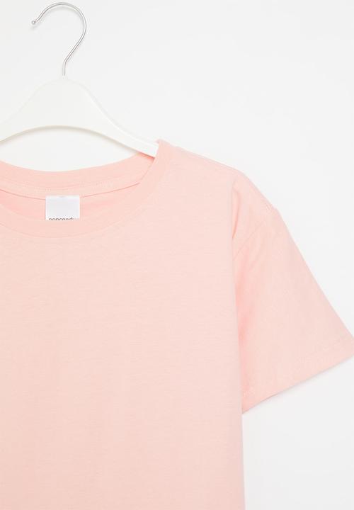 Pop Candy - Basic crew tee - blush
