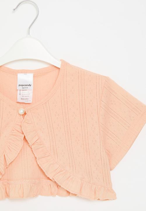 Pop Candy - Frilled top - orange