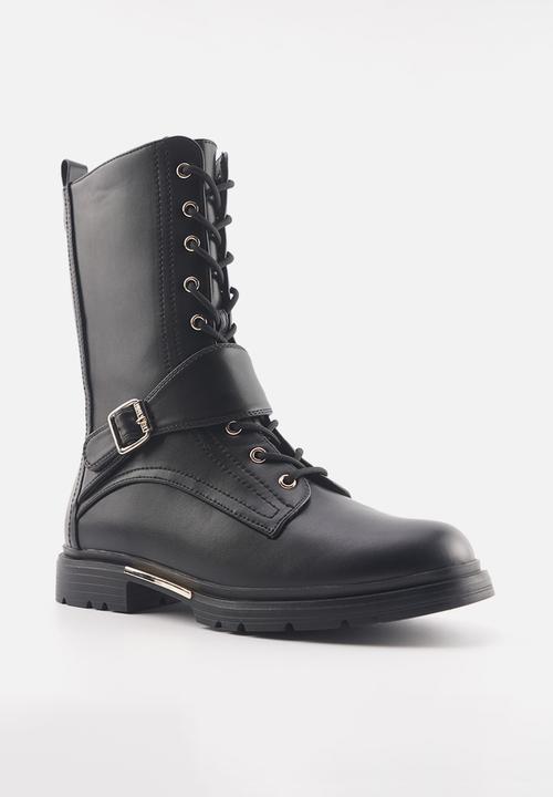 Nine West - Dealon lace up boot - black