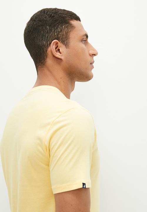 POLO - Mens crew neck short sleeve tee - yellow