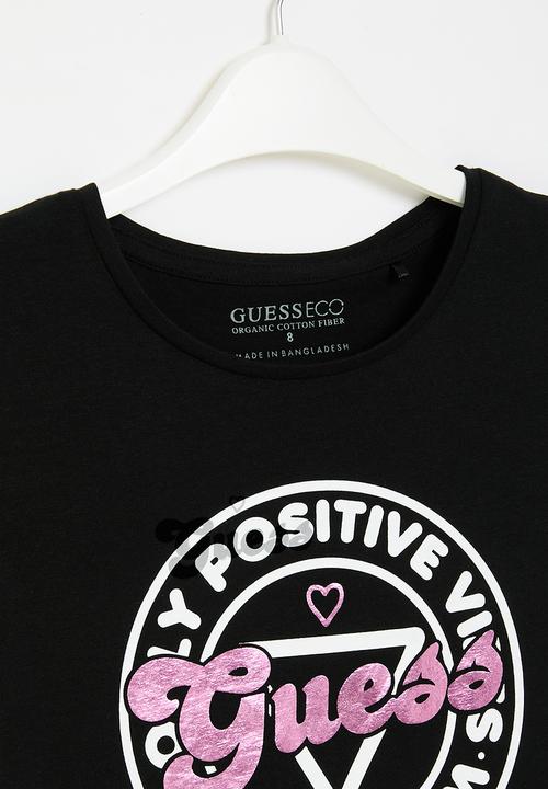 GUESS - Short sleeve T-shirt - jet black 