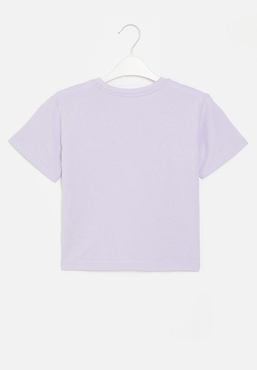 GUESS - Short sleeve T-shirt - new light lilac