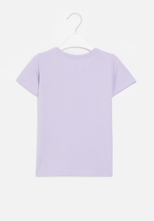 GUESS - Short sleeve T-shirt - new light lilac