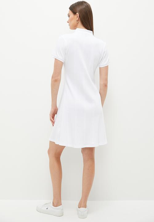 POLO - Danica Rib Dress - White