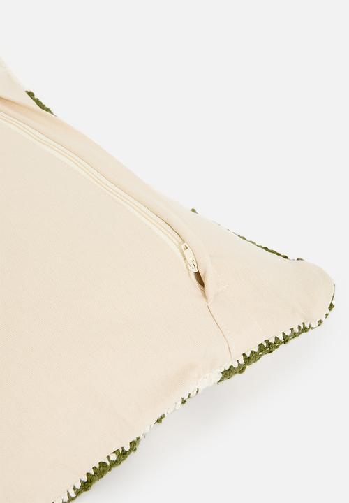 Sixth Floor - Borealis Cushion Cover - Green