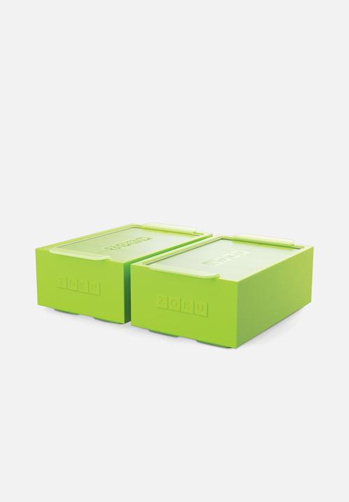 Zoku - Jumbo Ice Trays set/2- Green