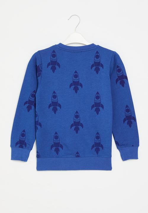 Pop Candy - Printed sweatshirt - blue