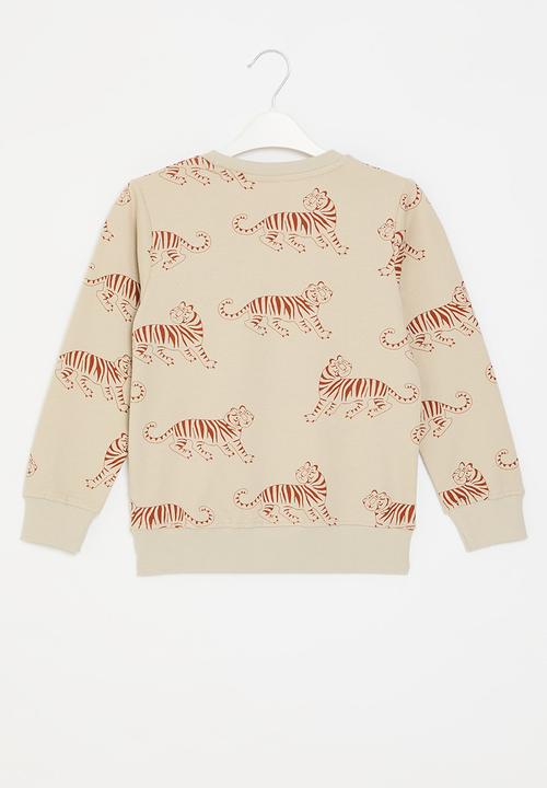 Pop Candy - Printed sweatshirt - stone