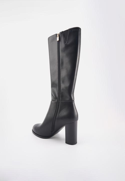 Nine West - Ovetta blockheel boot - black