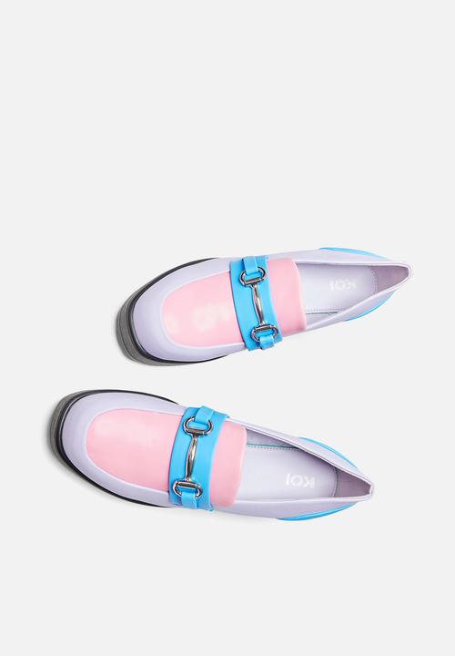 Koi Footwear - High class chunky loafer - pink