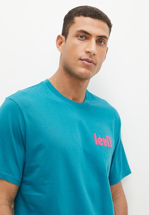 Levi’s® - Short sleeve relaxed fit tee za - core poster logo o