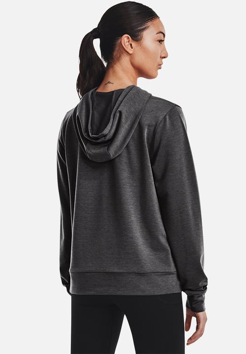 Under Armour - Rival terry hoodie - jet gray/black